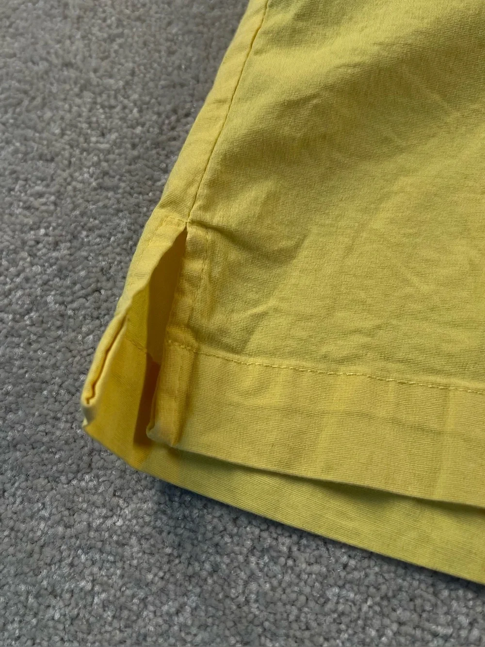 Polo Jeans Co Ralph Lauren Shirt Yellow Button Up Women's Large Vintage